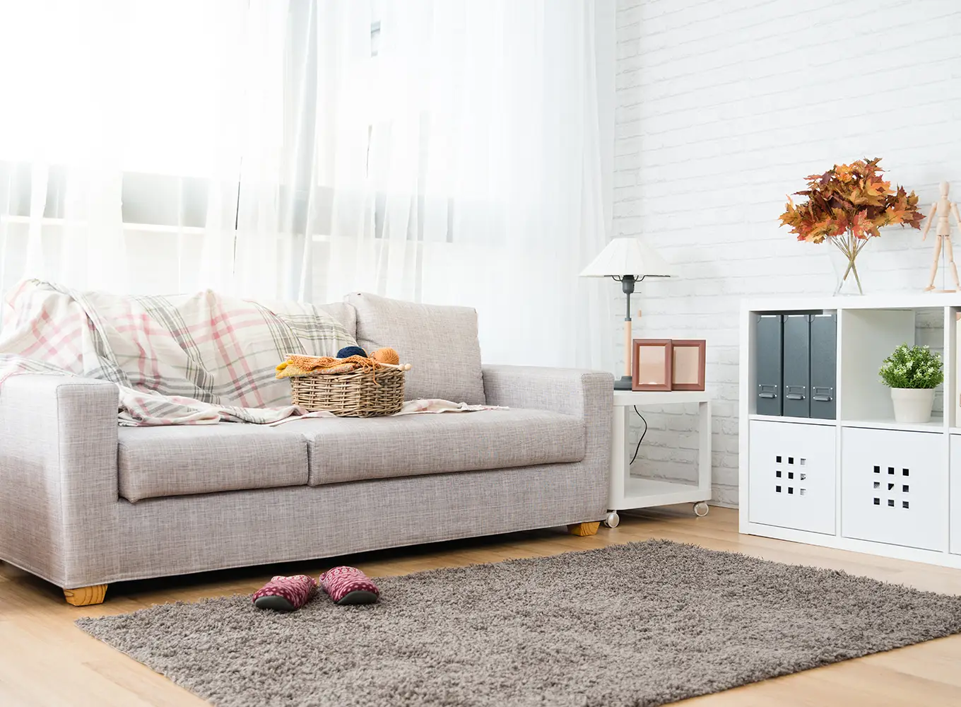 Clean Sweep LLC - a clean room with fall décor showcasing seasonal cleaning concept in O'Fallon, IL